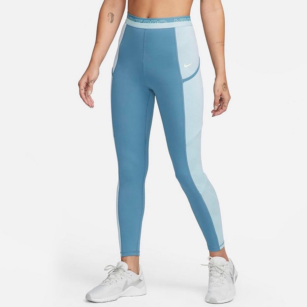 Nike Pro Dri-FIT Training Tights Blue